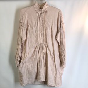 Vintage boho shirt blouse tunic Sz S-M Italy
